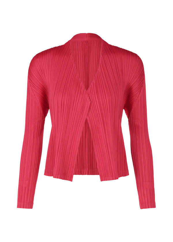 A product shot of the PLEATS PLEASE ISSEY MIYAKE POWAN cardigan in .