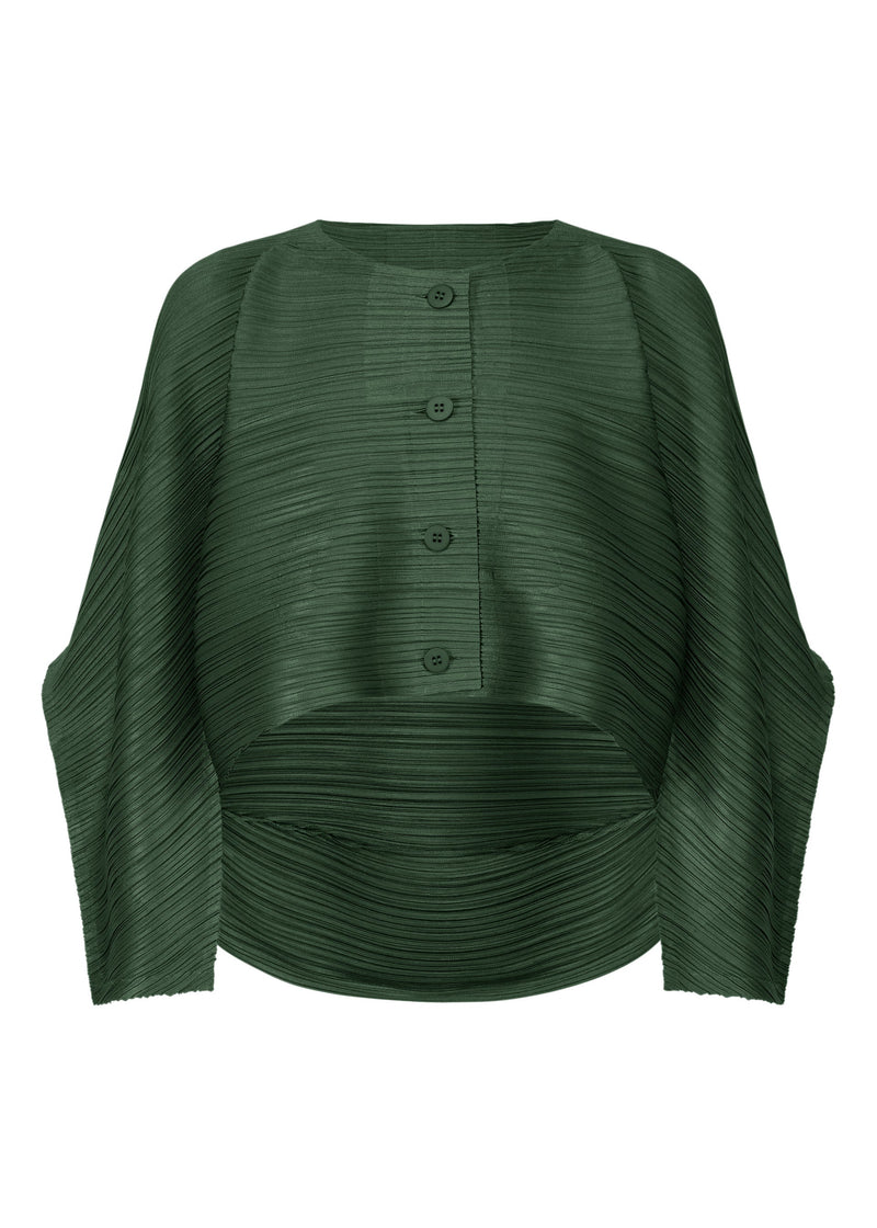 A product shot of the PLEATS PLEASE ISSEY MIYAKE UFO cardigan in .