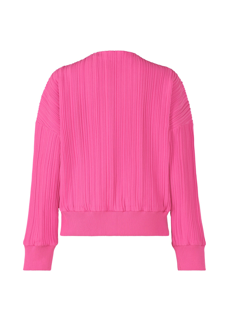 CREPE KNIT Jacket Pink