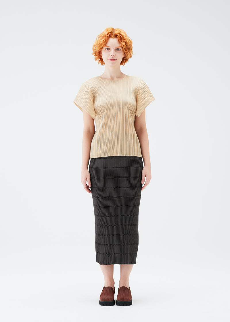 JIGGLY KNIT Skirt Beige