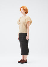 JIGGLY KNIT Skirt Beige