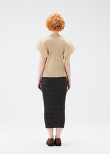 JIGGLY KNIT Skirt Beige