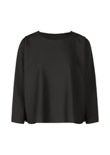 A product shot of the PLEATS PLEASE ISSEY MIYAKE  A POC FORM top in black (15)