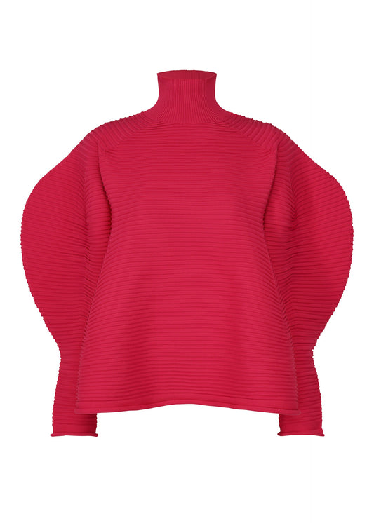 A product shot of the PLEATS PLEASE ISSEY MIYAKE POWAN KNIT top in .