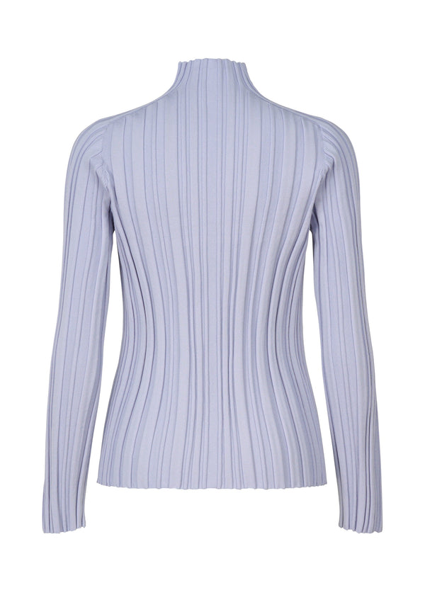 A detail shot of the PLEATS PLEASE ISSEY MIYAKE PLANET KNIT top.