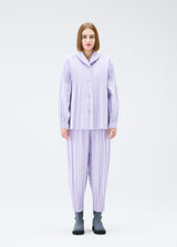 SMOOTH COAT Trousers Pastel Purple