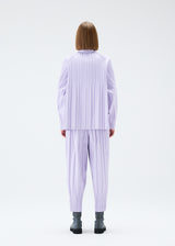 SMOOTH COAT Trousers Pastel Purple