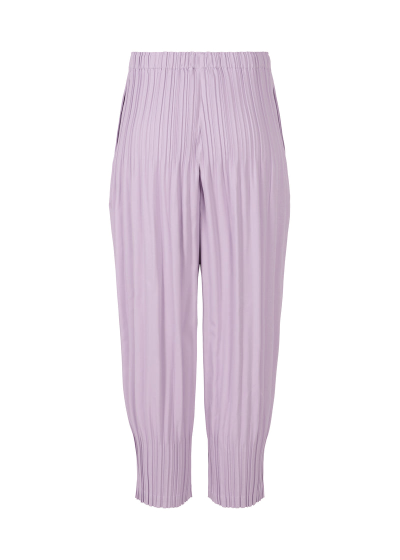 SMOOTH COAT Trousers Pastel Purple