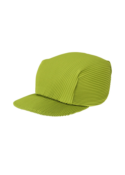 PLEATS CAP Hat Grass Green