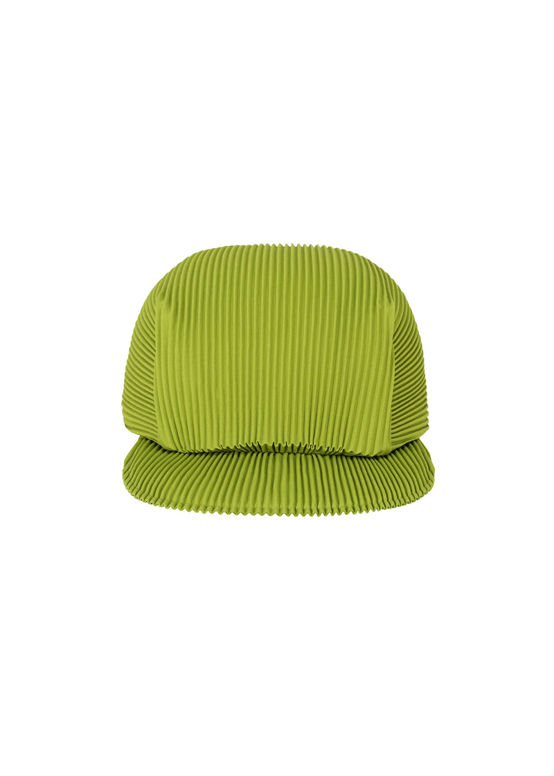 PLEATS CAP Hat Grass Green