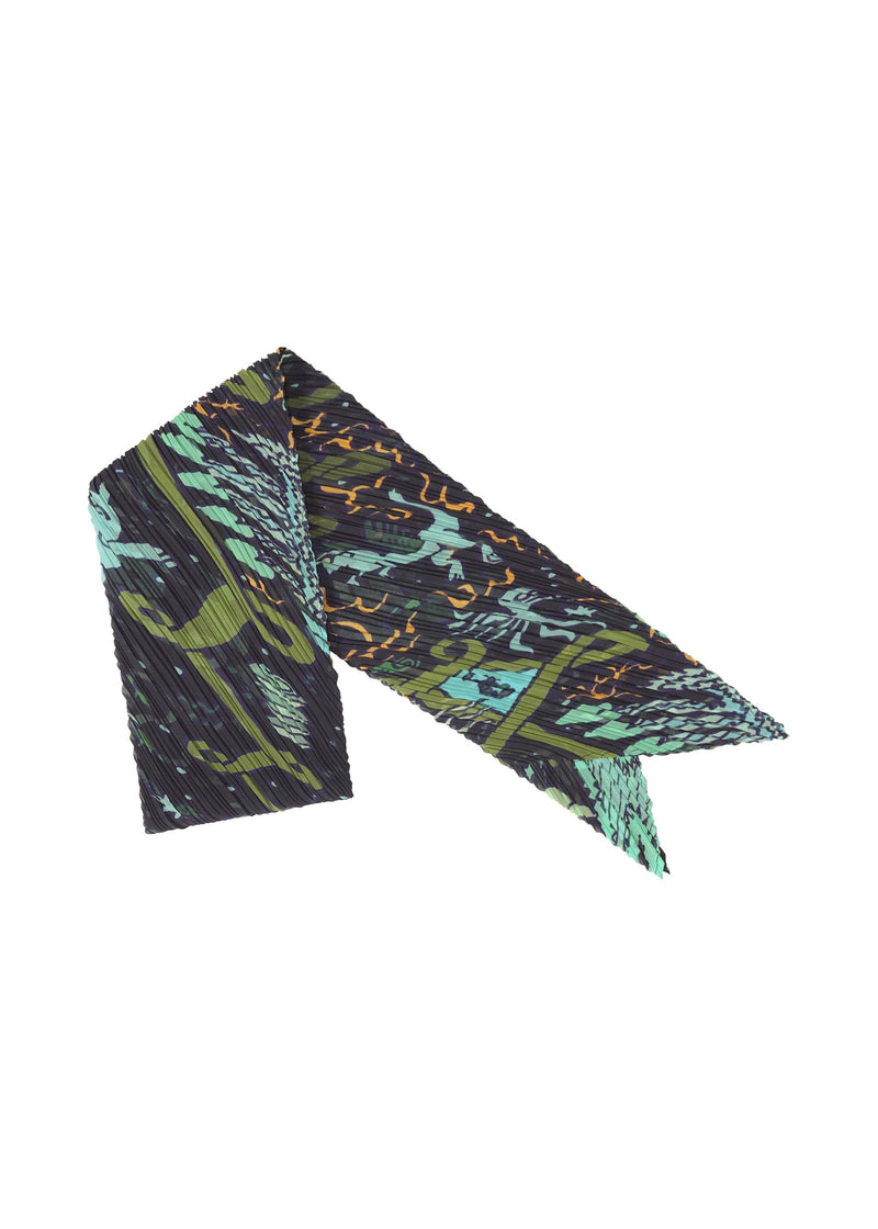 A product shot of the PLEATS PLEASE ISSEY MIYAKE INTERPLANETARY SCARF stole in .