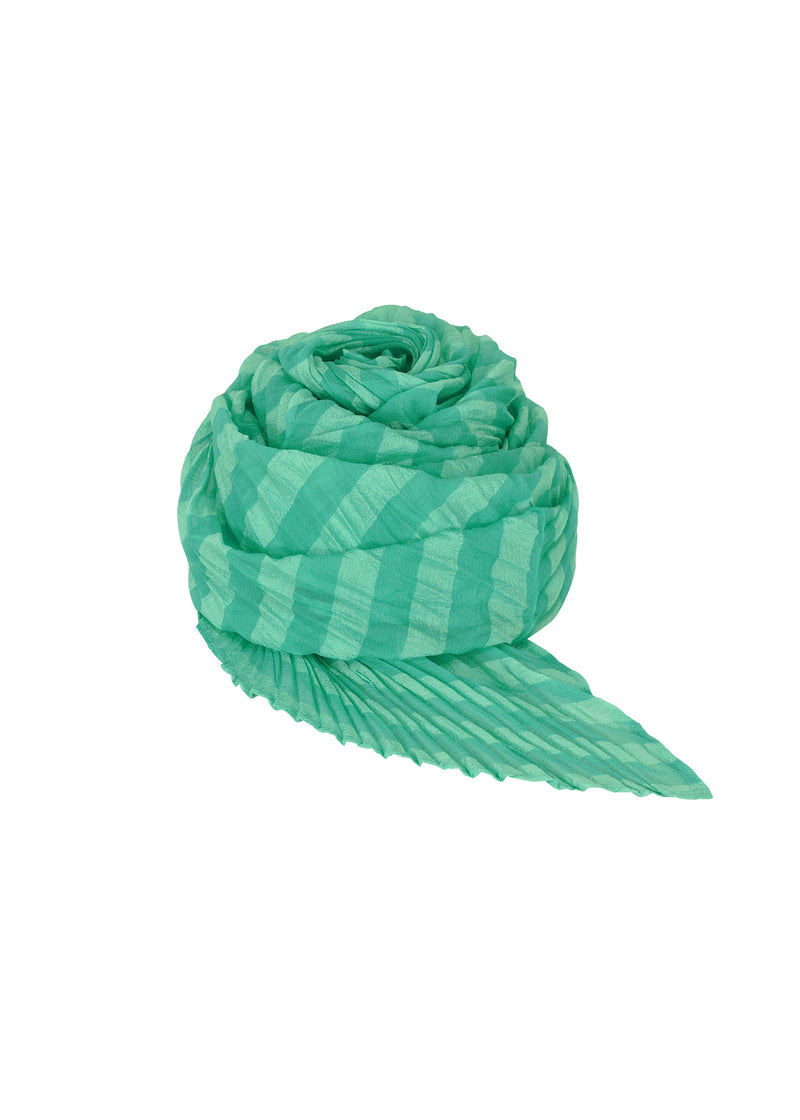 BOUMURA SHIBORI SCARF Stole Mint Green