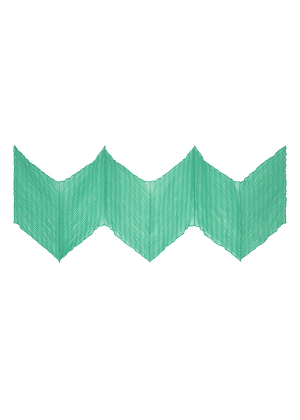 BOUMURA SHIBORI SCARF Stole Mint Green