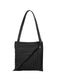 DIAGONAL PLEATS BAG Bag Black