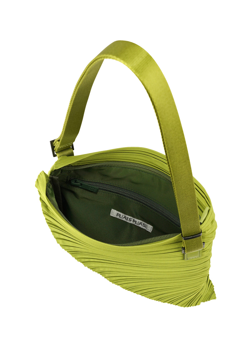 DIAGONAL PLEATS BAG Bag Grass Green