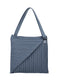 DIAGONAL PLEATS BAG Bag Greyish Navy