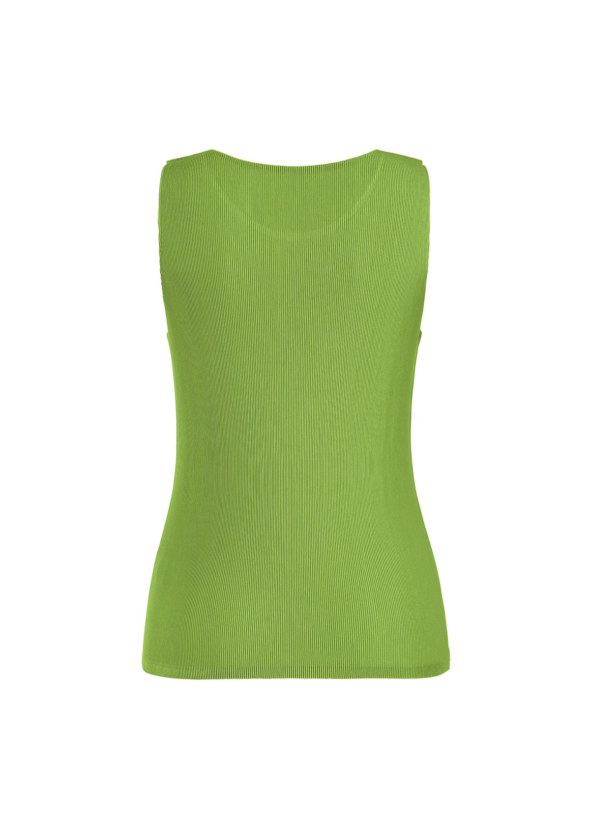 A detail shot of the PLEATS PLEASE ISSEY MIYAKE MIST JUNE top.