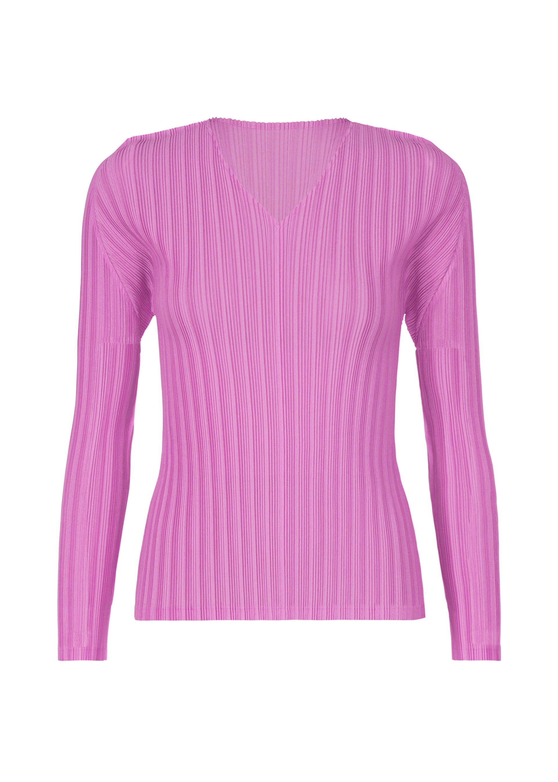 A product shot of the PLEATS PLEASE ISSEY MIYAKE RIB PLEATS JANUARY top in .