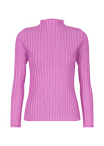 A product shot of the PLEATS PLEASE ISSEY MIYAKE RIB PLEATS JANUARY top in .