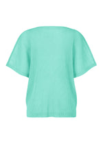 A detail shot of the PLEATS PLEASE ISSEY MIYAKE TATAMI APRIL top.