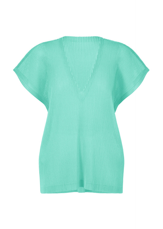 A product shot of the PLEATS PLEASE ISSEY MIYAKE TATAMI APRIL top in .