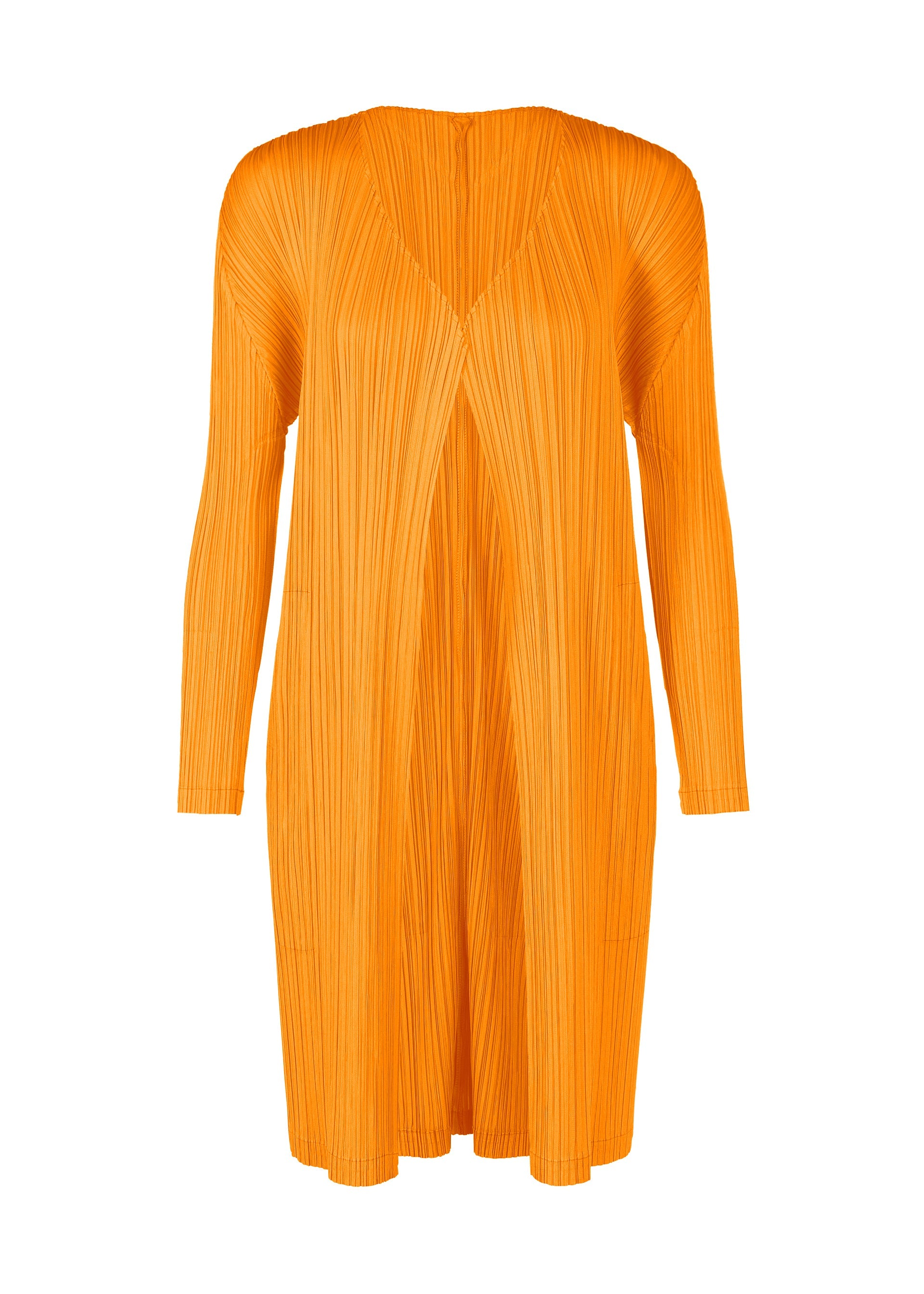 A product shot of the PLEATS PLEASE ISSEY MIYAKE MONTHLY COLORS JANUARY coat in .