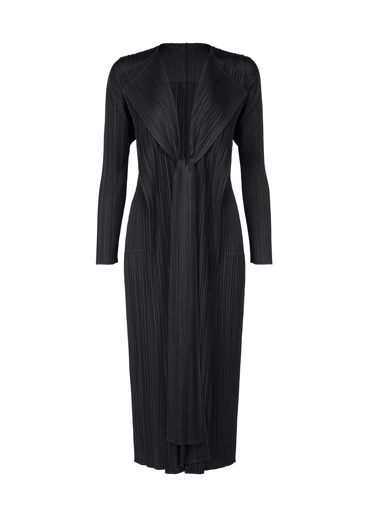 MERRY BICOLOR Coat Black