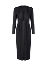 MERRY BICOLOR Coat Black