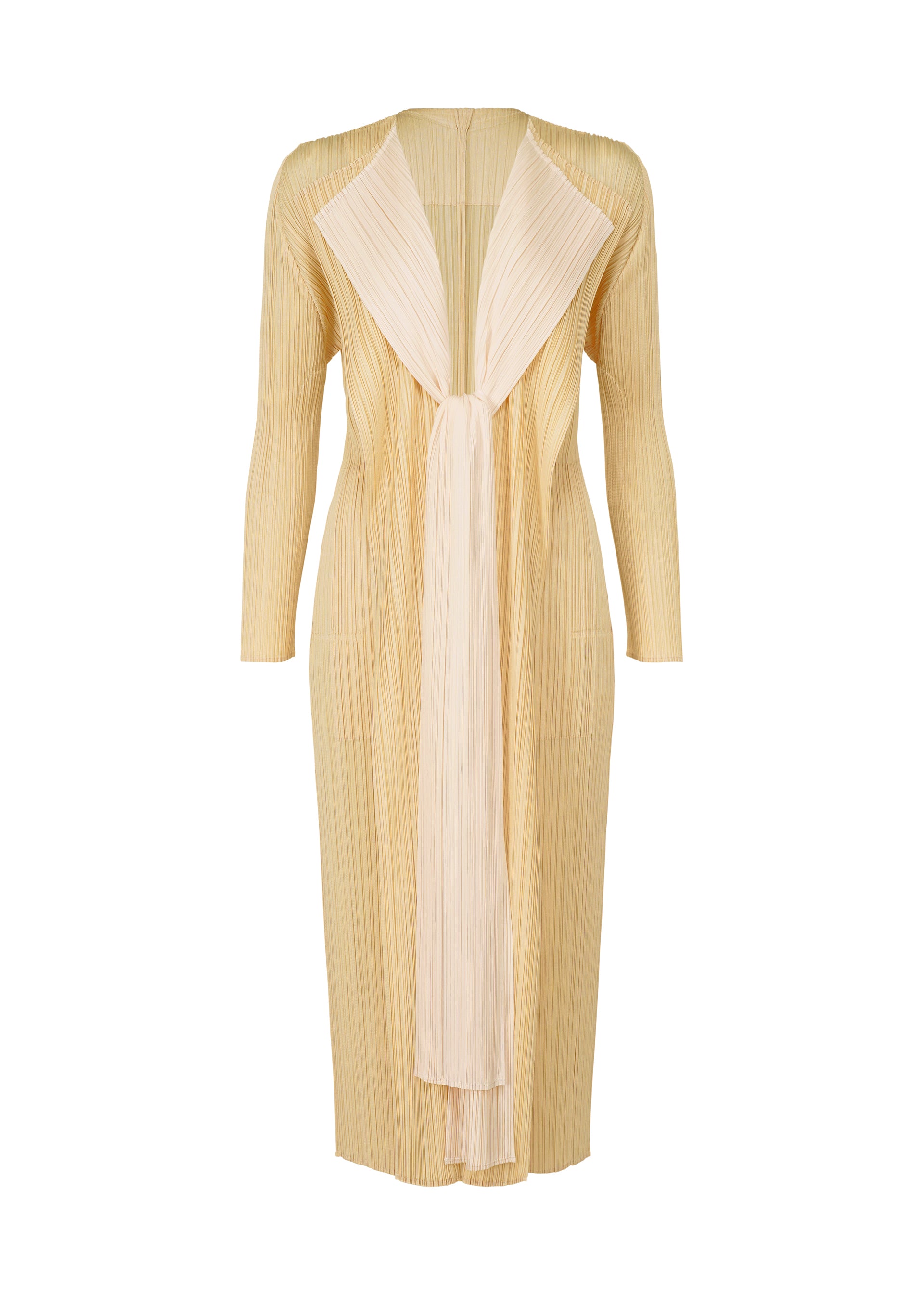 MERRY BICOLOR Coat Beige
