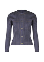 A product shot of the PLEATS PLEASE ISSEY MIYAKE COTTON DENIM jacket in .