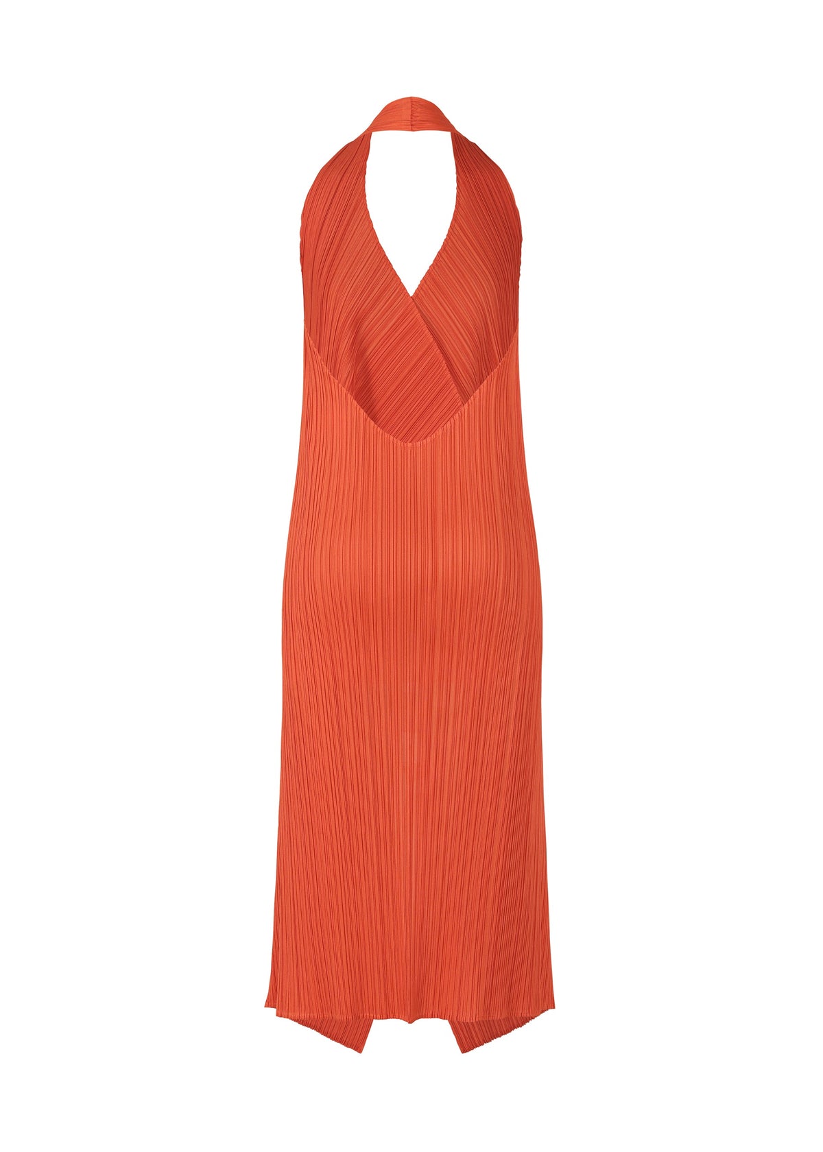 A detail shot of the PLEATS PLEASE ISSEY MIYAKE MONTHLY COLORS FEBRUARY vest.