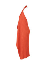A detail shot of the PLEATS PLEASE ISSEY MIYAKE MONTHLY COLORS FEBRUARY vest.