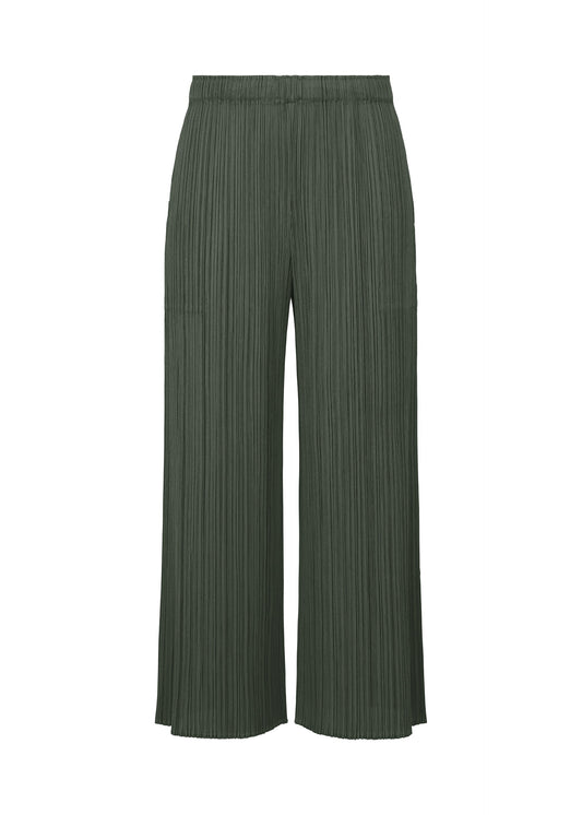 A product shot of the PLEATS PLEASE ISSEY MIYAKE MONTHLY COLORS : JUNE trousers in .