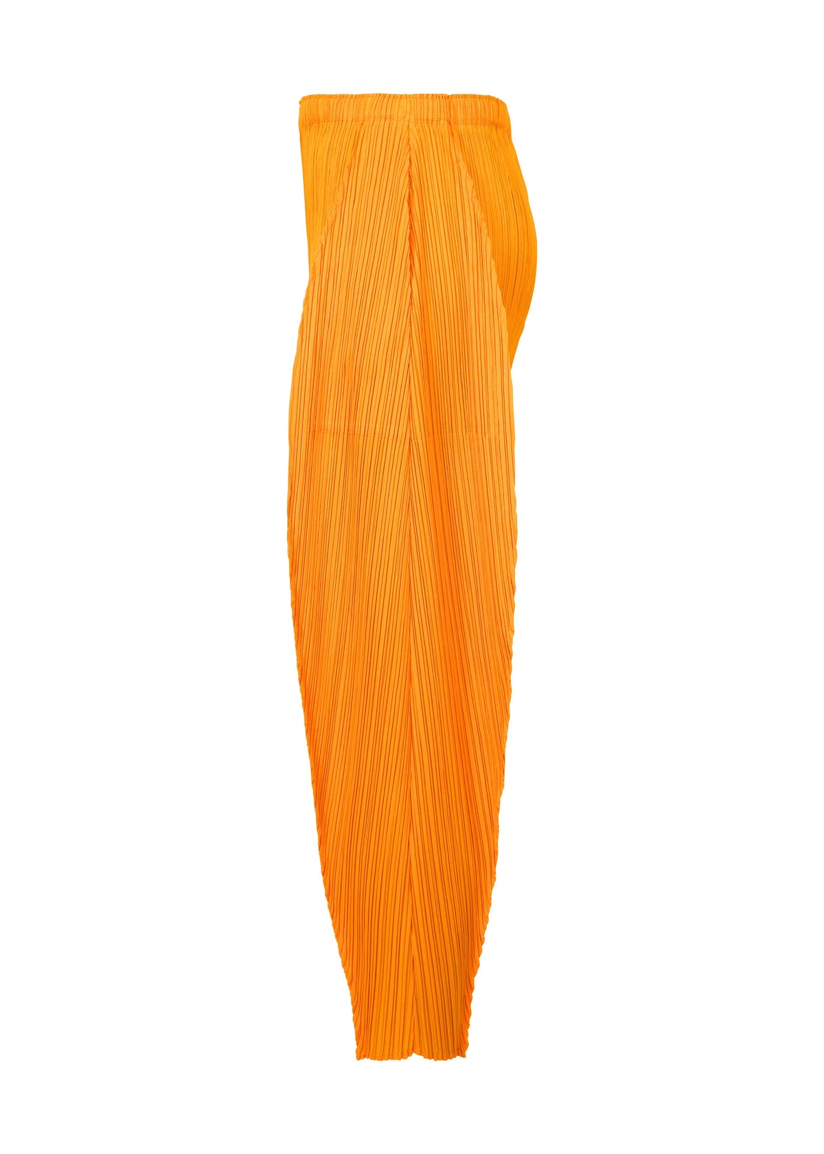A detail shot of the PLEATS PLEASE ISSEY MIYAKE LANTERN trousers.