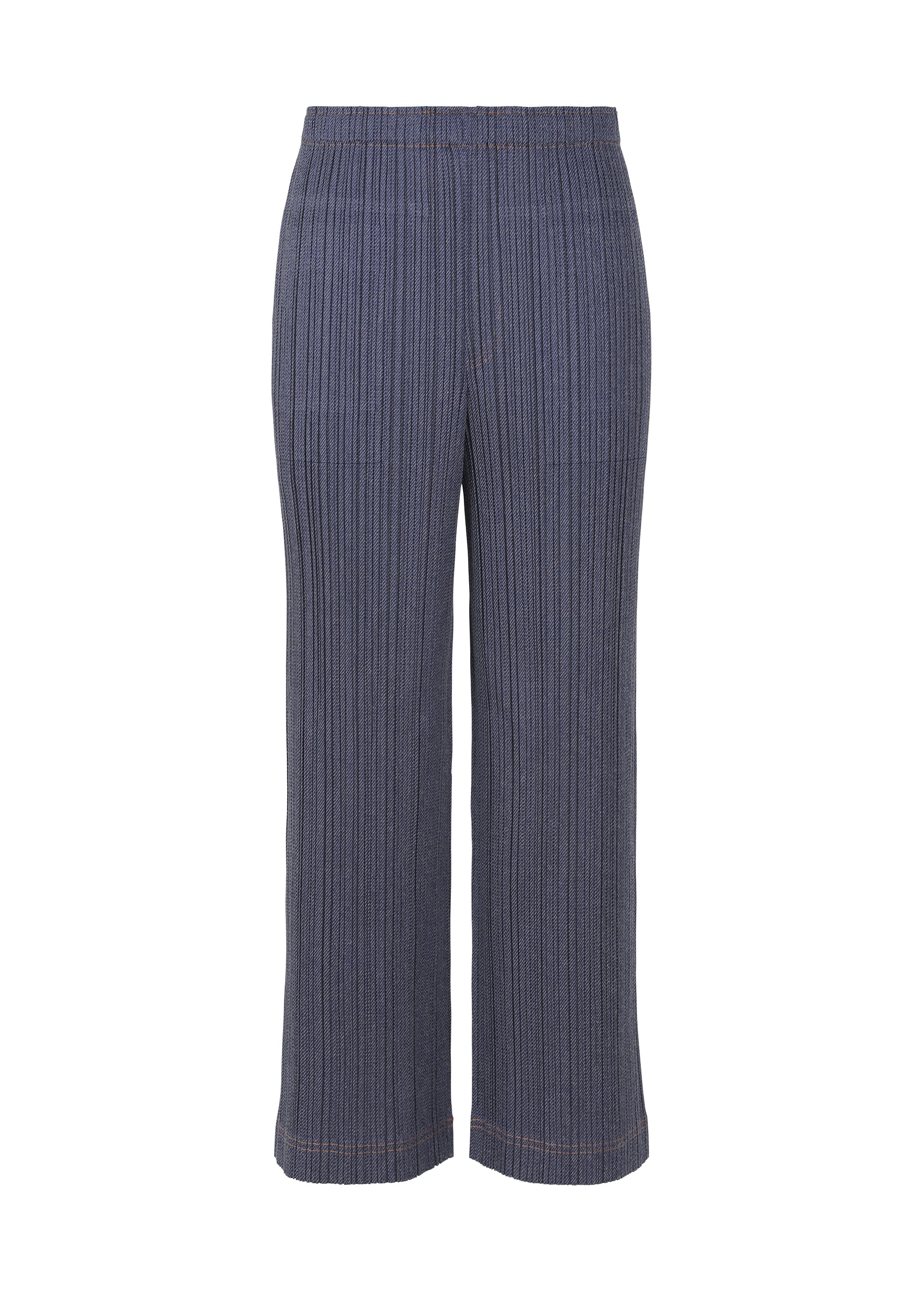 A product shot of the PLEATS PLEASE ISSEY MIYAKE COTTON DENIM trousers in .