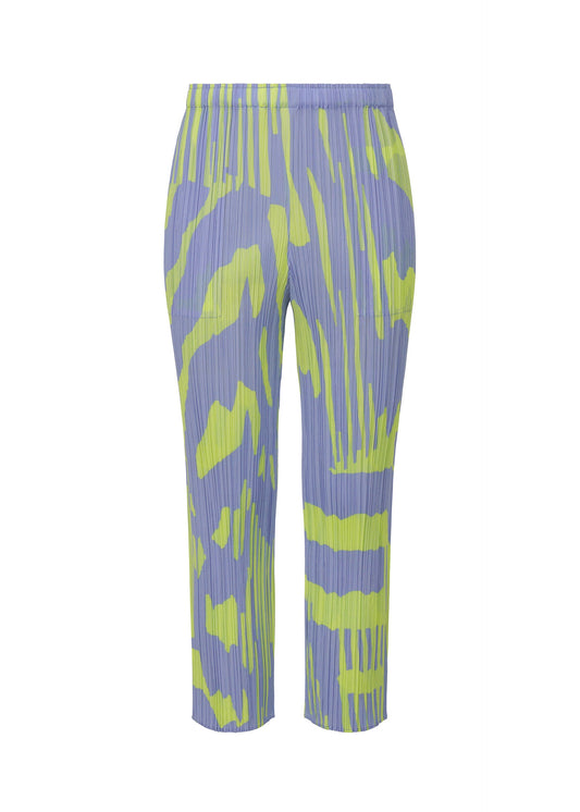 A product shot of the PLEATS PLEASE ISSEY MIYAKE REFRACTION trousers in .