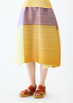 PHOTON BOUNCE Skirt Purple x Yellow