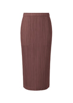 A product shot of the PLEATS PLEASE ISSEY MIYAKE LOOP BOTTOMS skirt in .