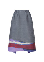 A product shot of the PLEATS PLEASE ISSEY MIYAKE GRAINY COLORS skirt in .
