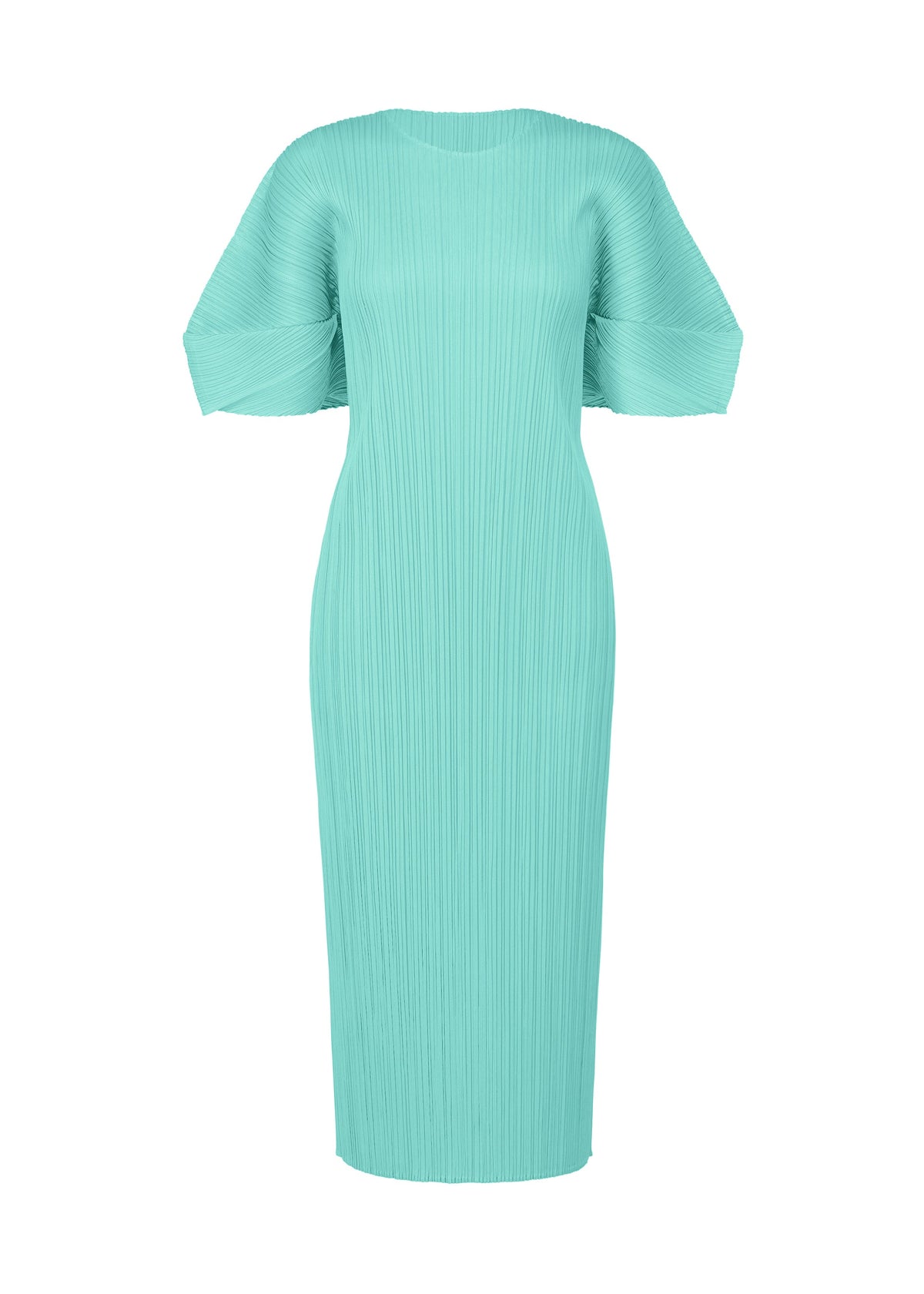 A product shot of the PLEATS PLEASE ISSEY MIYAKE MONTHLY COLORS APRIL dress in .