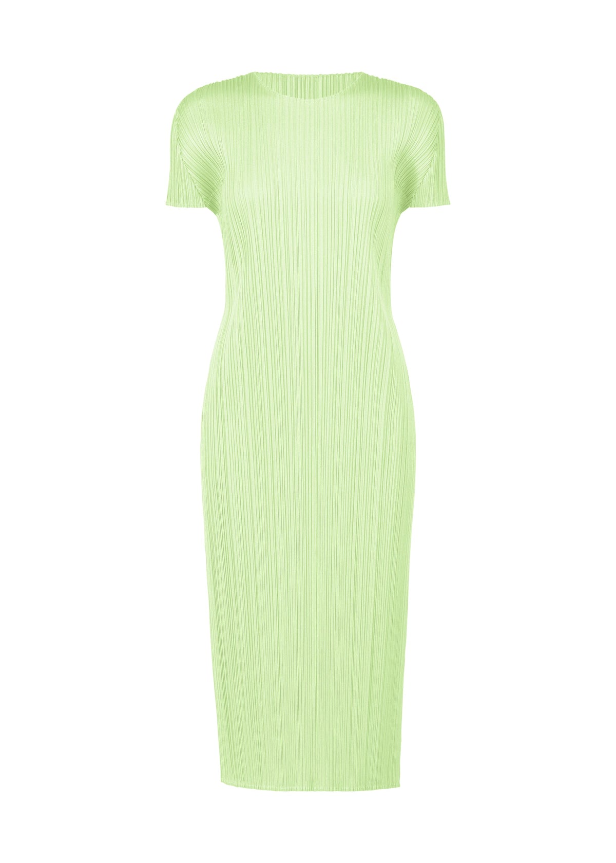 A product shot of the PLEATS PLEASE ISSEY MIYAKE MONTHLY COLORS : JUNE dress in .