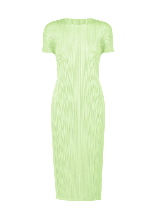 A product shot of the PLEATS PLEASE ISSEY MIYAKE MONTHLY COLORS : JUNE dress in .