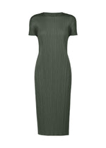 A product shot of the PLEATS PLEASE ISSEY MIYAKE MONTHLY COLORS : JUNE dress in .