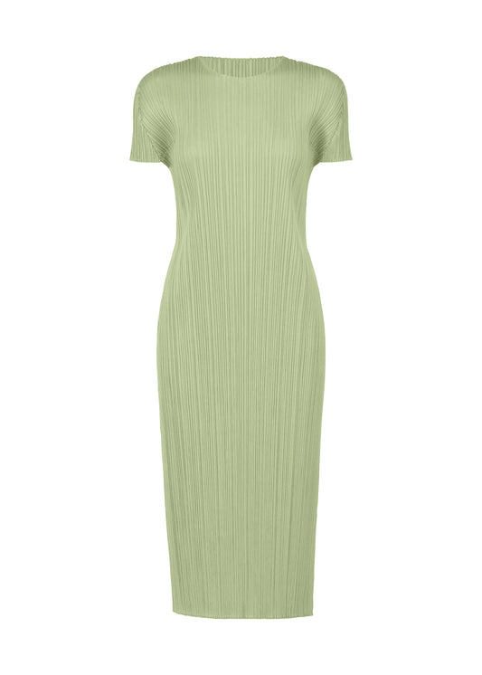 A product shot of the PLEATS PLEASE ISSEY MIYAKE MONTHLY COLORS : JUNE dress in .