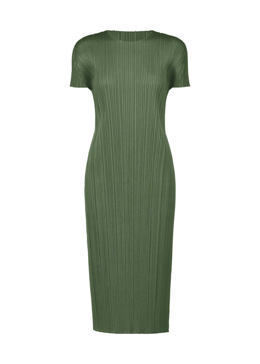 A product shot of the PLEATS PLEASE ISSEY MIYAKE MONTHLY COLORS : JUNE dress in .