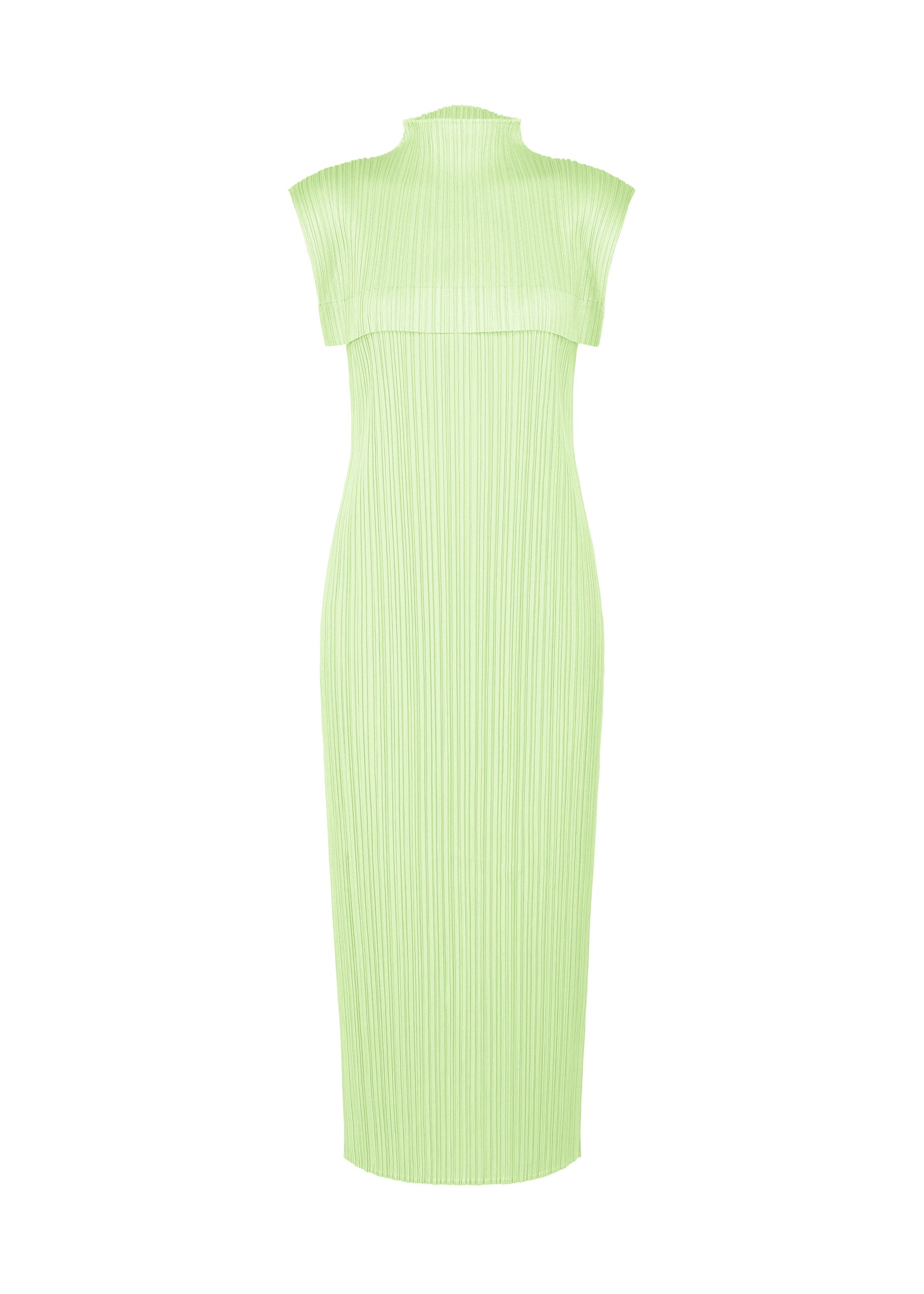 A product shot of the PLEATS PLEASE ISSEY MIYAKE MONTHLY COLORS : JUNE dress in .