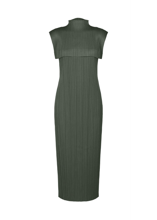 A product shot of the PLEATS PLEASE ISSEY MIYAKE MONTHLY COLORS : JUNE dress in .