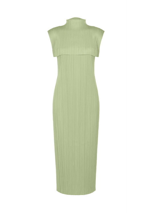 A product shot of the PLEATS PLEASE ISSEY MIYAKE MONTHLY COLORS : JUNE dress in .
