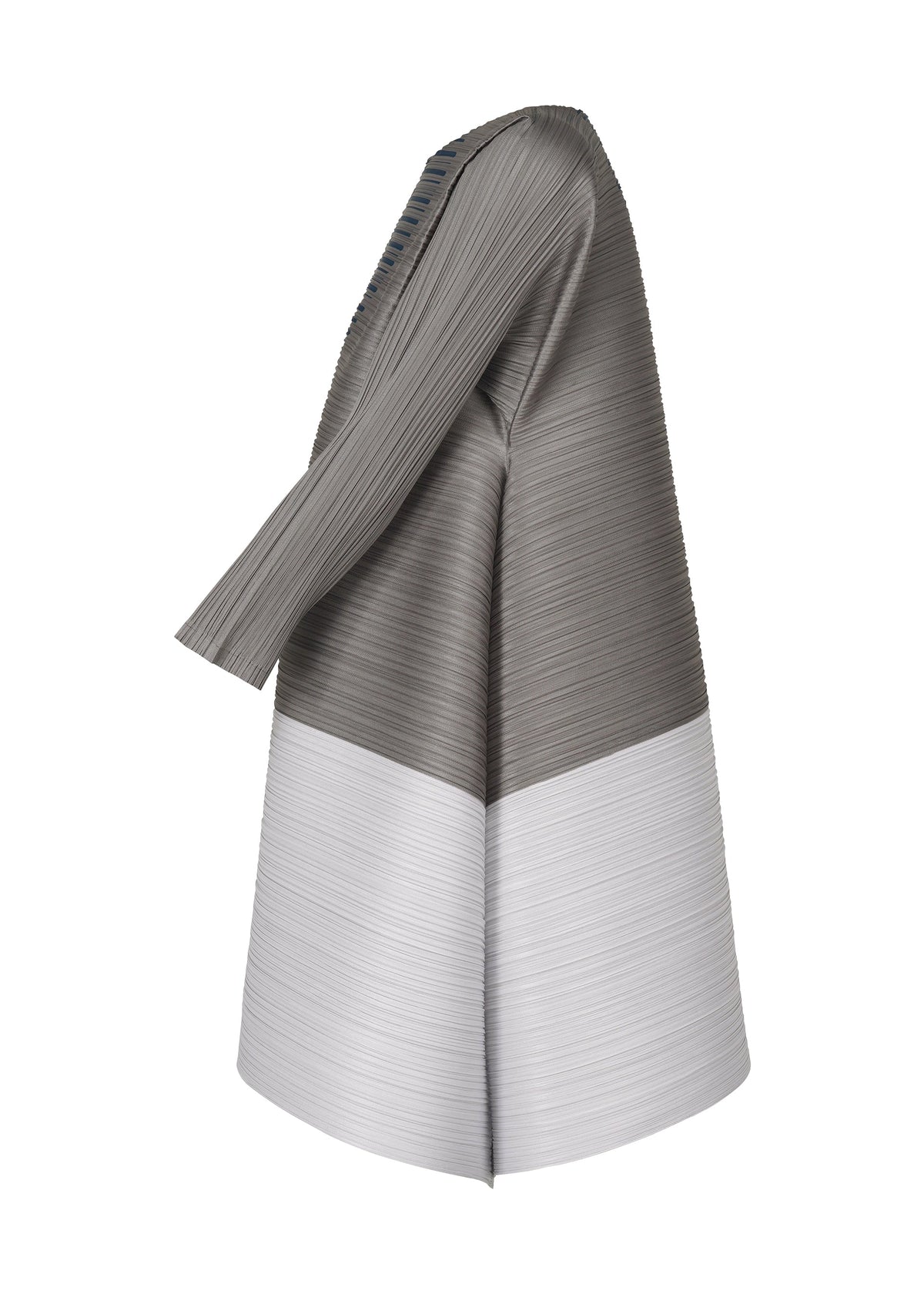 A detail shot of the PLEATS PLEASE ISSEY MIYAKE PHOTON BOUNCE dress.