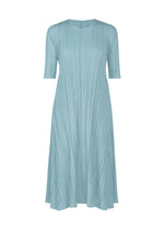 MELLOW PLEATS Dress Blue Grey